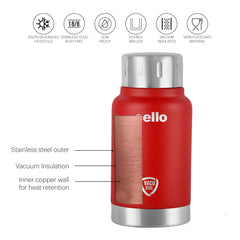 Duro Top Flask, Vacusteel Water Bottle / 180ml