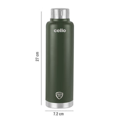 Duro Top Flask, Vacusteel Water Bottle, 750ml Green / 750ml