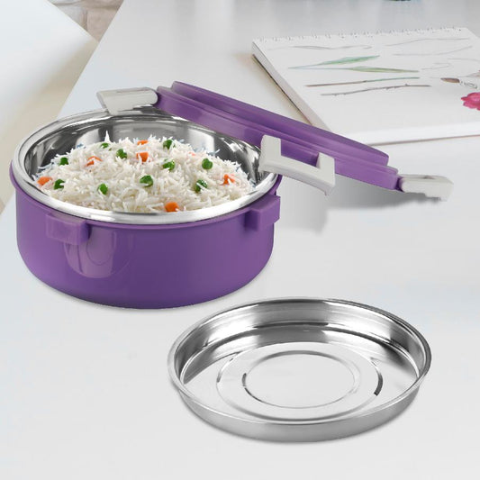 Violet|Take-Eat Insulated Lunch Box, Medium / Medium