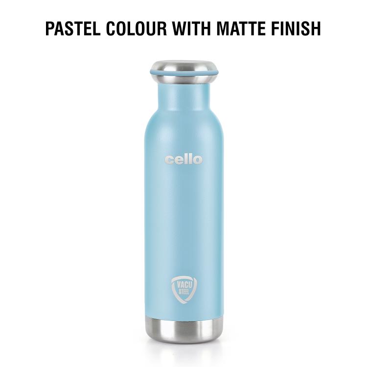 Duro Sip Flask, Vacusteel Water Bottle Blue / 600ml