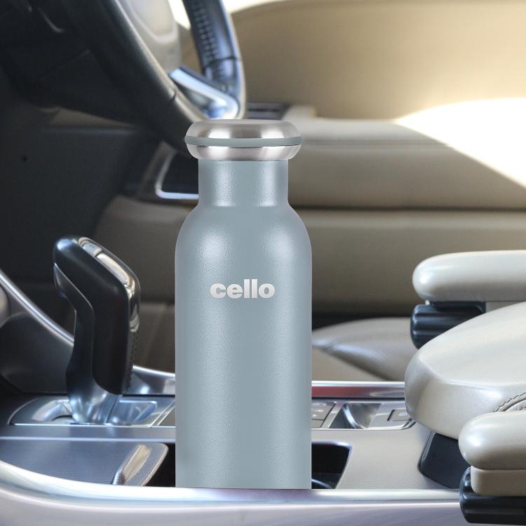 Duro Sip Flask, Vacusteel Water Bottle Grey / 600ml