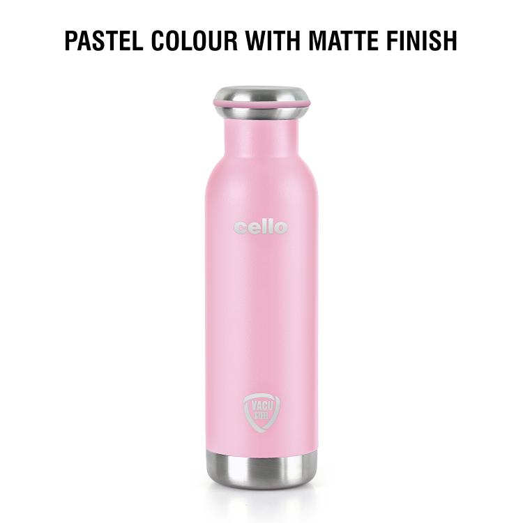 Duro Sip Flask, Vacusteel Water Bottle Pink / 600ml