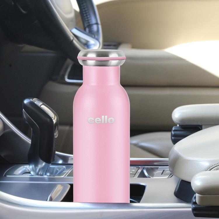 Duro Sip Flask, Vacusteel Water Bottle Pink / 600ml