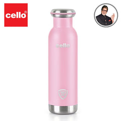 Duro Sip Flask, Vacusteel Water Bottle Pink / 600ml