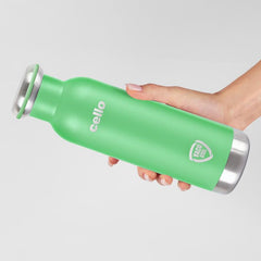 Duro Sip Flask, Vacusteel Water Bottle Green / 600ml