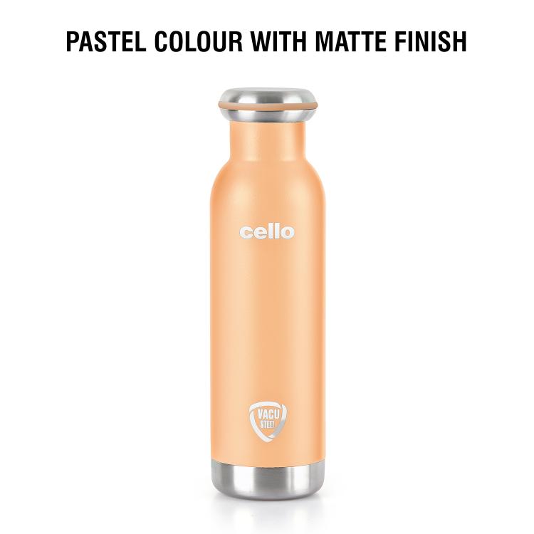 Duro Sip Flask, Vacusteel Water Bottle Orange / 600ml