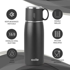 Duro Cup Style Flask, Vacusteel Water Bottle 500ml / 500ml