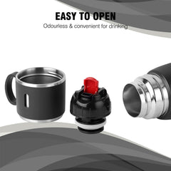 Duro Cupstyle Flask, Vacusteel Water Bottle 500ml / 500ml