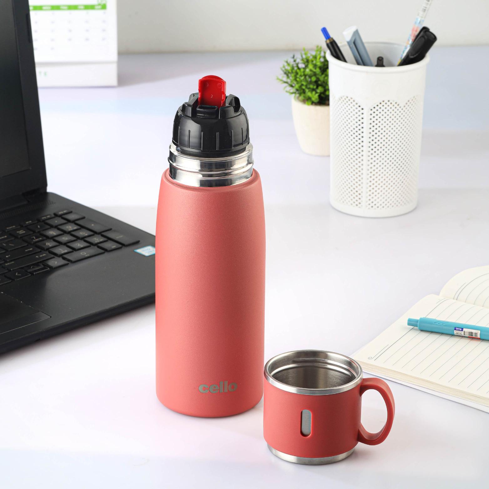 Duro Cup Style Flask, Vacusteel Water Bottle 500ml / 500ml