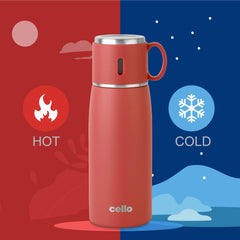 Duro Cup Style Flask, Vacusteel Water Bottle 500ml / 500ml