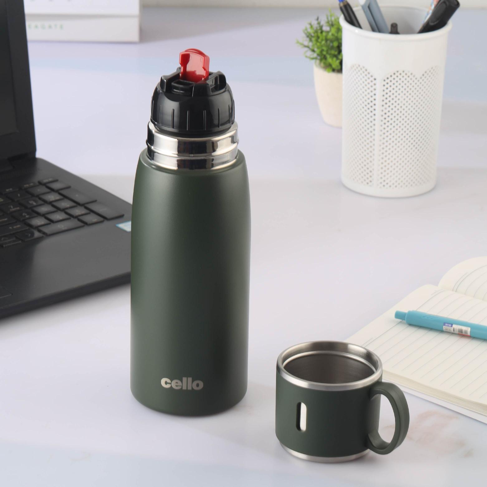 Duro Cup Style Flask, Vacusteel Water Bottle 500ml / 500ml