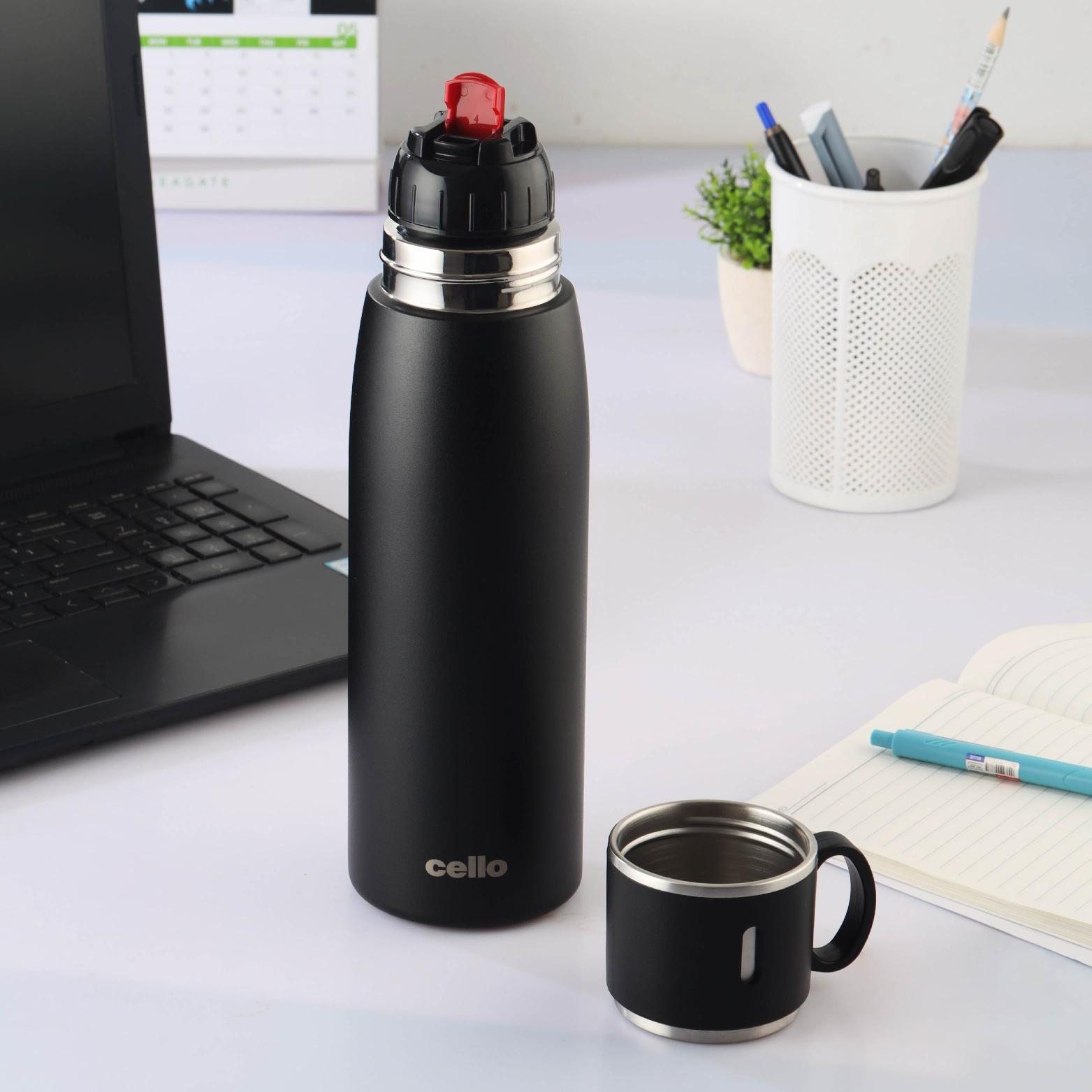 Duro Cup Style Flask, Vacusteel Water Bottle 750ml / 750ml