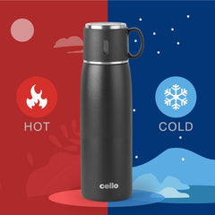 Duro Cup Style Flask, Vacusteel Water Bottle 750ml / 750ml