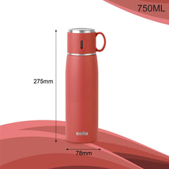 Duro Cup Style Flask, Vacusteel Water Bottle 750ml / 750ml