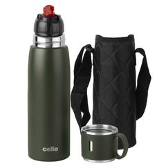 Duro Cup Style Flask, Vacusteel Water Bottle 750ml / 750ml