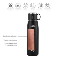 Duro Cupstyle Flask, Vacusteel Water Bottle 1000ml / 1000ml