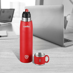 Duro Cupstyle Flask, Vacusteel Water Bottle 1000ml / 1000ml