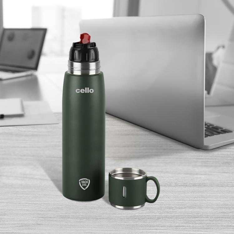 Duro Cupstyle Flask, Vacusteel Water Bottle 1000ml / 1000ml