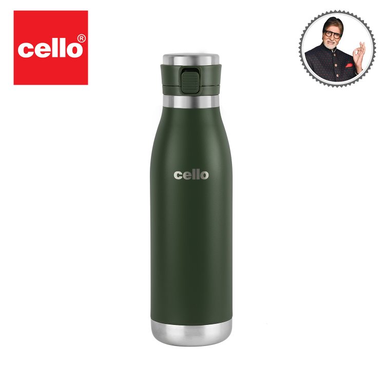Duro Jet Flask, Vacusteel Water Bottle, 900ml Green / 900ml / 1 Piece