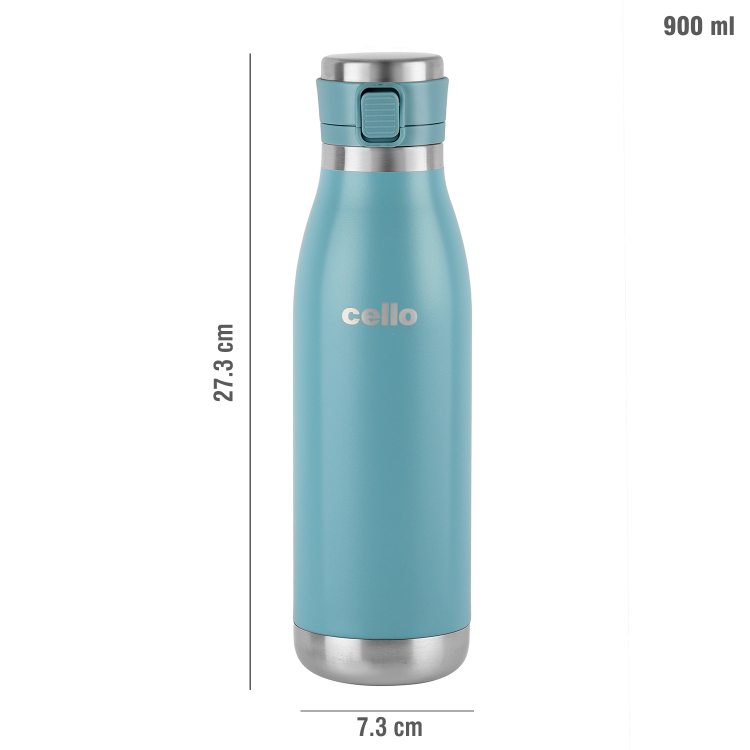 Duro Jet Flask, Vacusteel Water Bottle, 900ml Blue / 900ml / 1 Piece