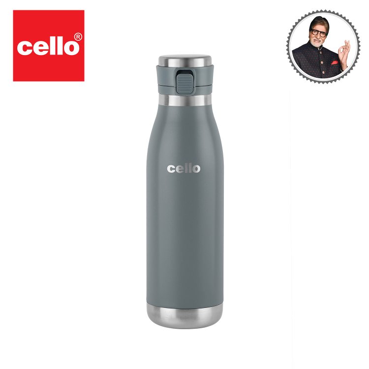 Duro Jet Flask, Vacusteel Water Bottle, 900ml Grey / 900ml / 1 Piece