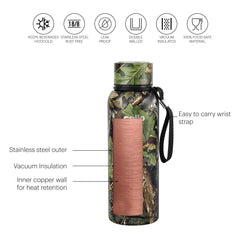 Deezee Mate Flask, Vacusteel Water Bottle / 550ml