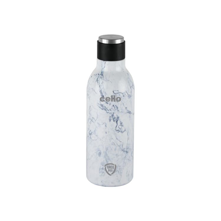 Deezee Marbella Flask, Vacusteel Water Bottle, 600ml / 600ml