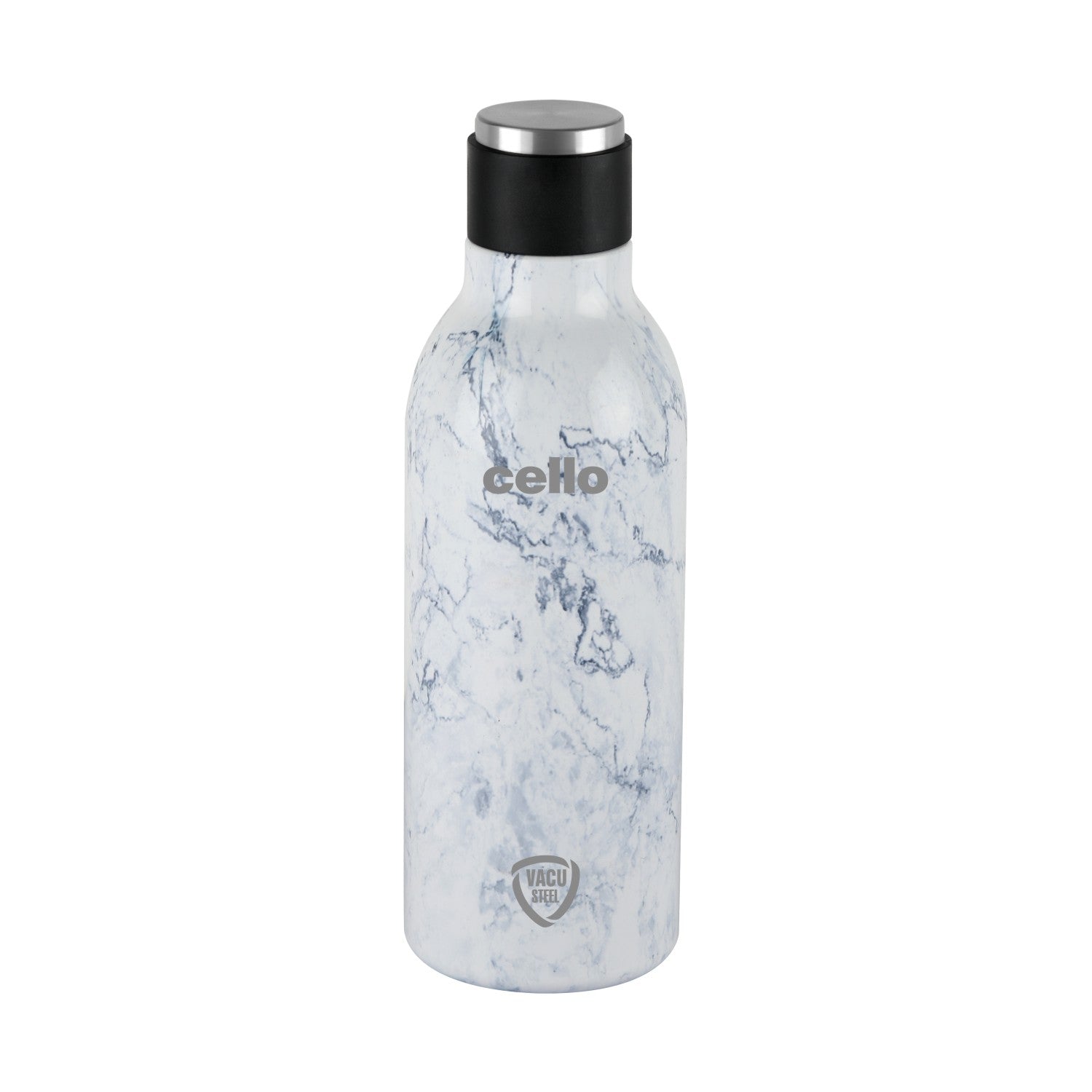 Deezee Marbella Flask, Vacusteel Water Bottle, 900ml White / 900ml / 1 Piece