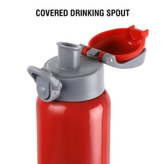 Punch Flask, Vacusteel Water Bottle, 600ml Red / 600ml / 1 Piece