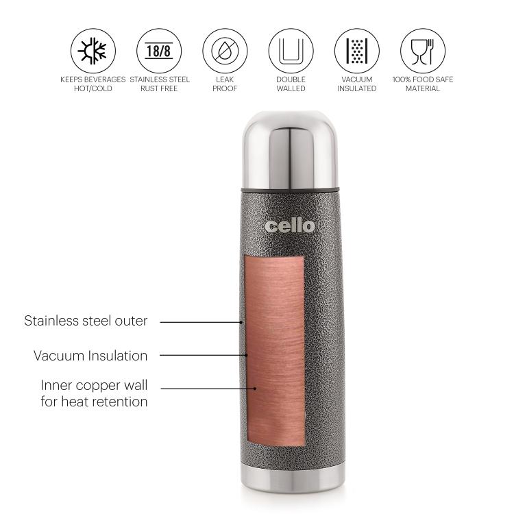 Flipper Flask, Vacusteel Water Bottle 1000ml / 1000ml