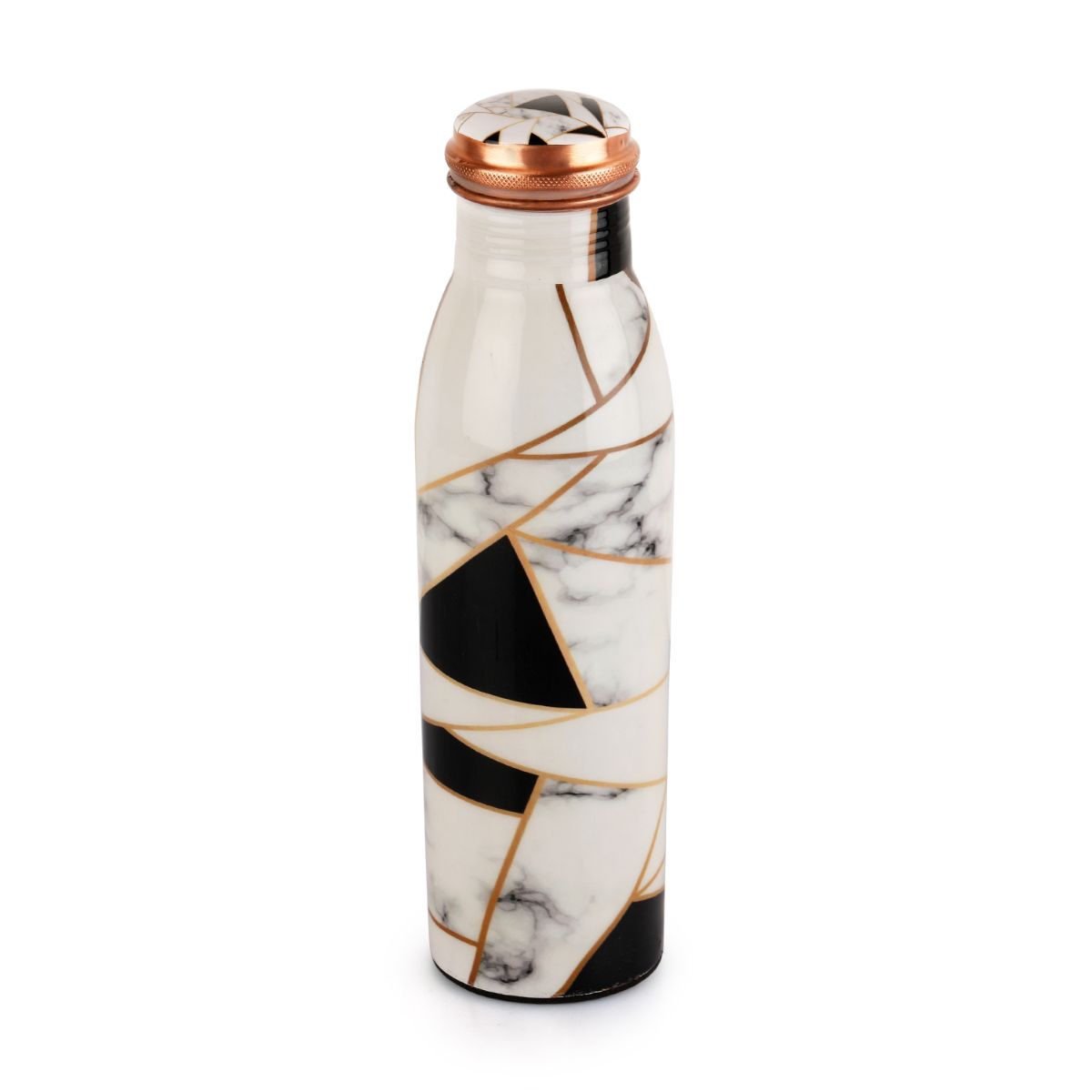 Good Earth Designer Copper Water Bottle, 1000ml Marble / 1000ml