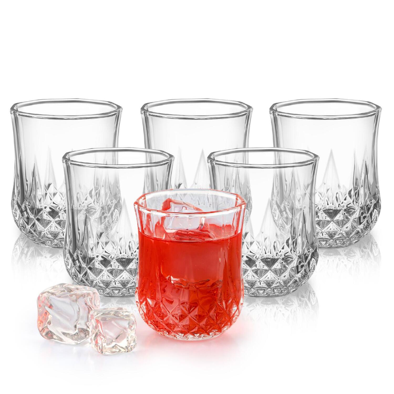 Amore Glass Tumblers, Set of 6 Clear / 265ml / 6 Piece