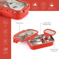 Thermo Click Toons Insulated Lunch Box, Big Red / Big / Spiderman