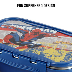 Thermo Click Toons Insulated Lunch Box, Medium Blue / Medium / Spiderman