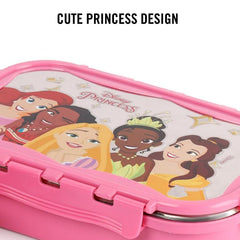 Thermo Click Toons Insulated Lunch Box, Medium Pink / Medium / Disney Princess