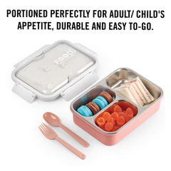 Meal Buddy Insulated Lunch Box with Flatware / 1 Piece