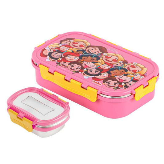 Pink|Fun Food Lunch Box, Big / Big