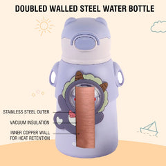 Funz Hot & Cold Stainless Steel Kids Water Bottle, 550ml / 550ml