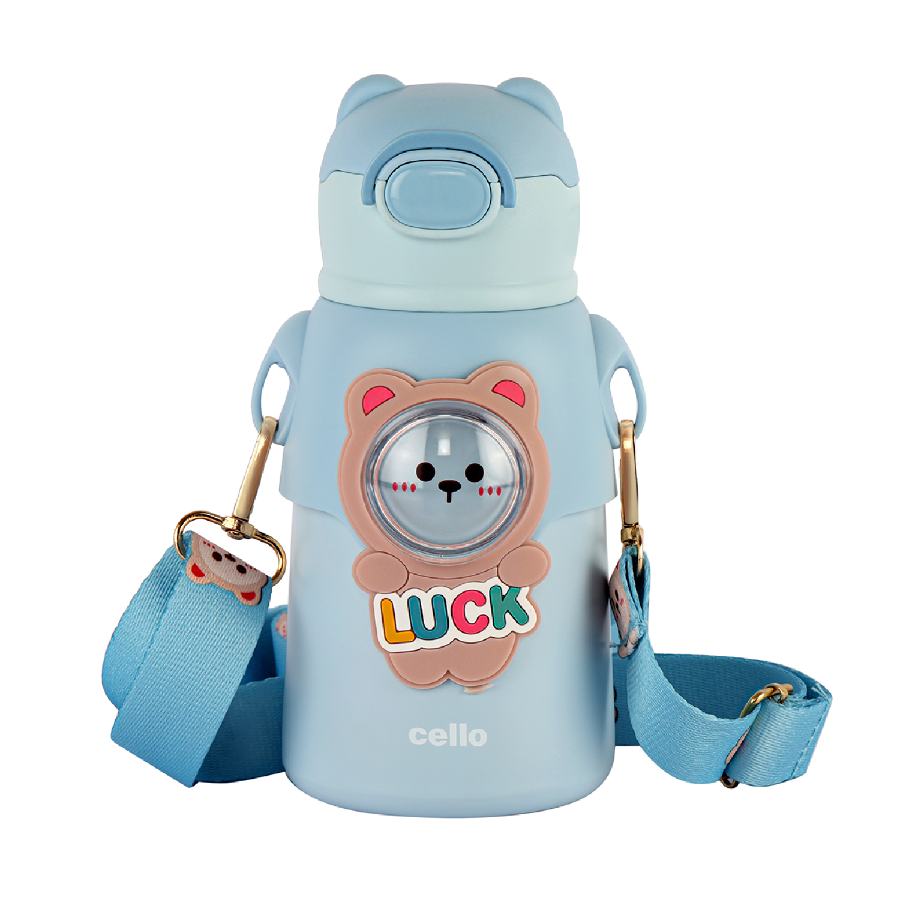 Funz Hot & Cold Stainless Steel Kids Water Bottle, 550ml / 550ml