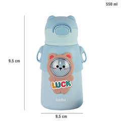 Funz Hot & Cold Stainless Steel Kids Water Bottle, 550ml / 550ml