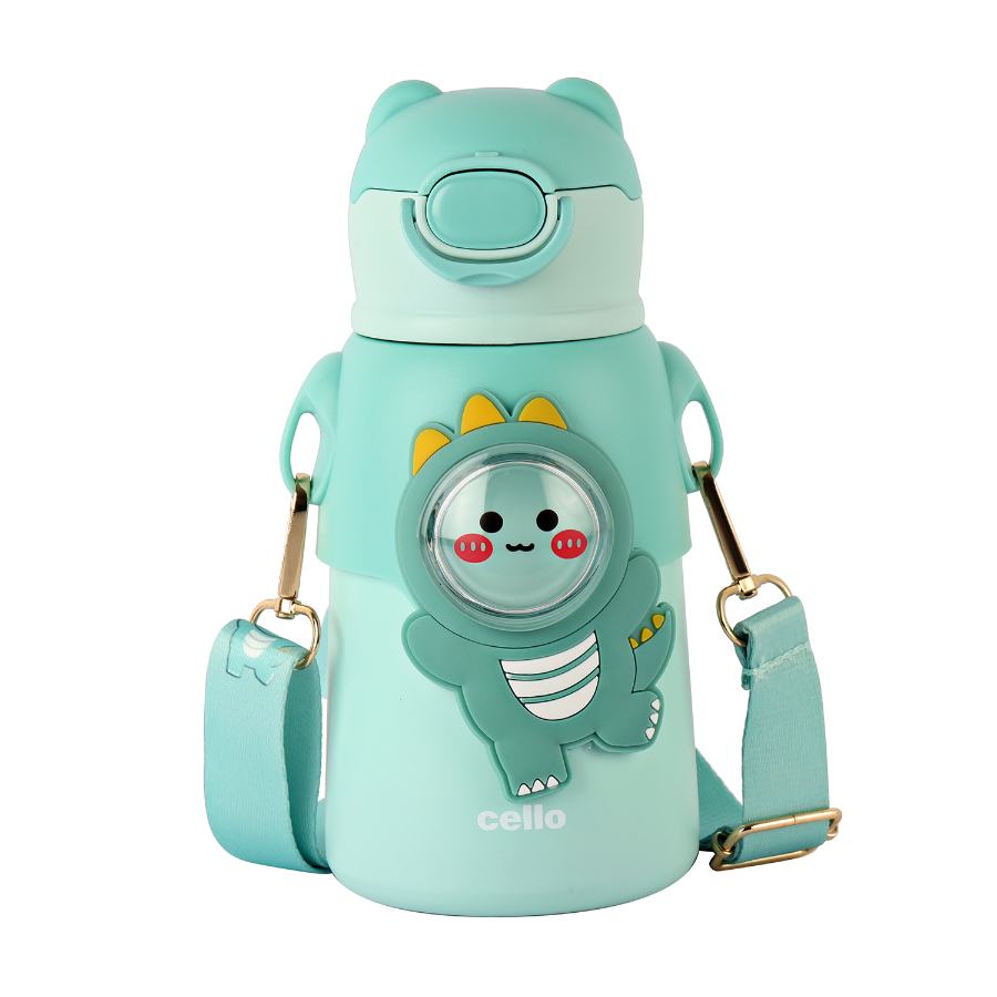 Funz Hot & Cold Stainless Steel Kids Water Bottle, 550ml / 550ml