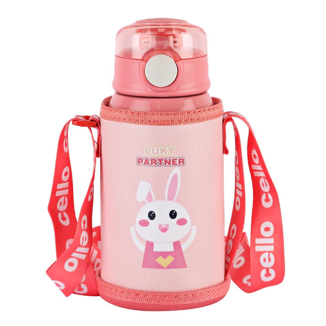 Kinder Hot & Cold Stainless Steel Kids Water Bottle, 500ml Pink / 500ml