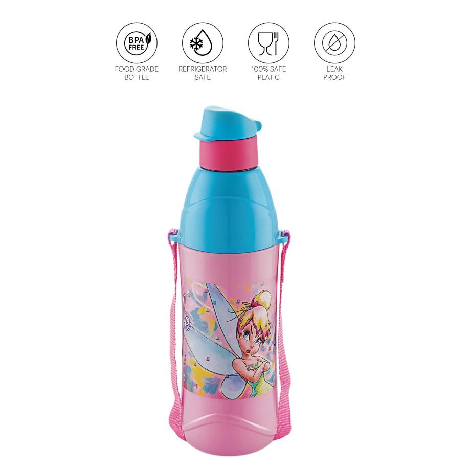 Puro Junior 400 Cold Insulated Kids Water Bottle, 420ml Pink Blue / 420ml / Tinker Bell