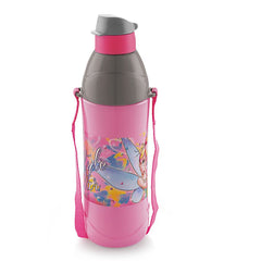 Puro Junior 400 Cold Insulated Kids Water Bottle, 420ml Pink Grey / 420ml / Tinker Bell