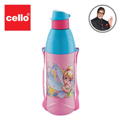 Puro Junior 600 Cold Insulated Kids Water Bottle, 470ml Pink Blue / 470ml / Tinker Bell
