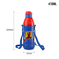 Puro Steel-X Kids Zee 400 Cold Insulated Water Bottle, 470ml Blue / 470ml / Spiderman