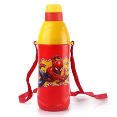 Puro Steel-X Kids Zee 400 Cold Insulated Water Bottle, 470ml Red / 470ml / Spiderman
