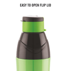 Puro Trends 600 Cold Insulated Kids Water Bottle, 510ml Green / 510ml