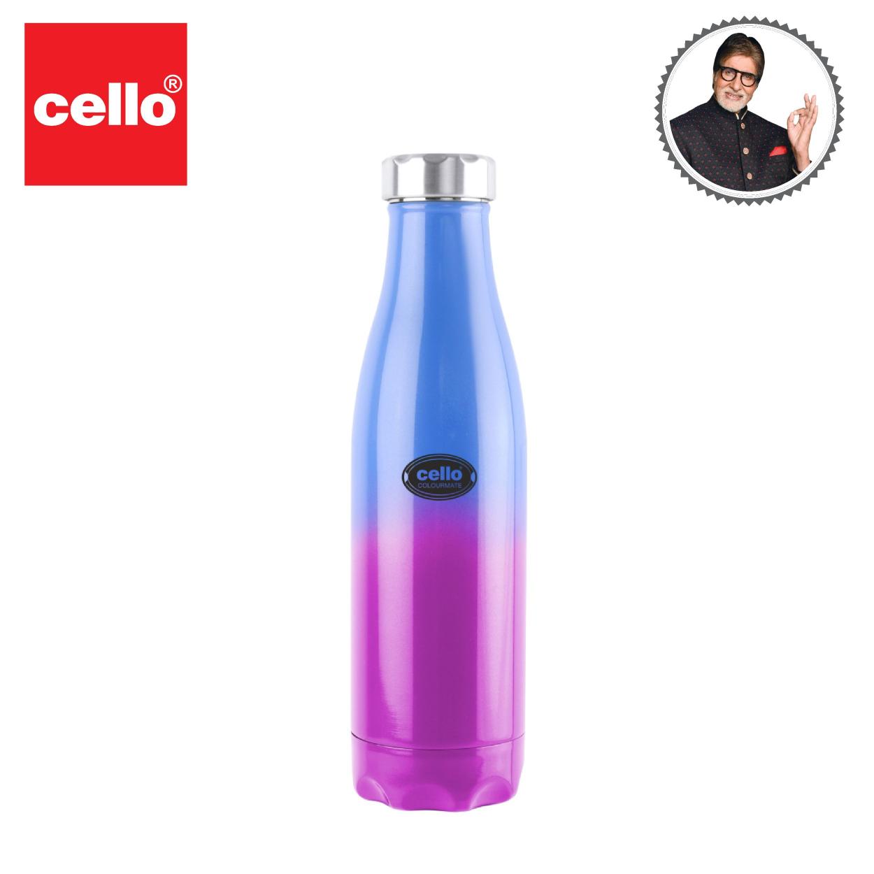 Colourmate Flask, Vacusteel Water Bottle, 500ml / 500ml