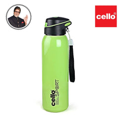 Gym Star Flask, Vacusteel Water Bottle, 650ml Green / 650ml
